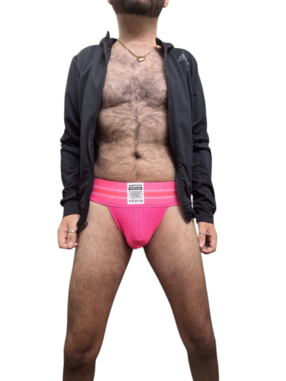 New Men's Pink Athletic Jockstrap - Unbranded Size M